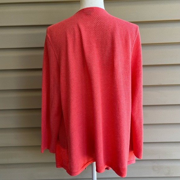 •J.Jill• Open Front Lightweight Cardigan Sweater - Size XL - Picture 5 of 8
